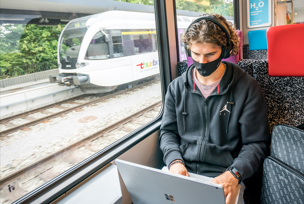 OSTWIND Botschafter Gian  20:10 Uhr Fahrzeit zum Lernen nutzen